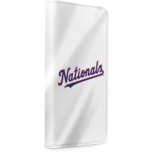MLB Washington Nationals Home Jersey iPhone 15 Pro Max Folio Case