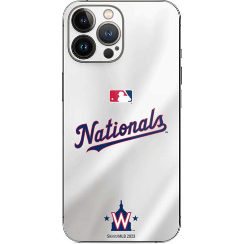 MLB Washington Nationals Home Jersey iPhone 15 Pro Max Skin