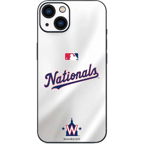 MLB Washington Nationals Home Jersey iPhone 15 Skin