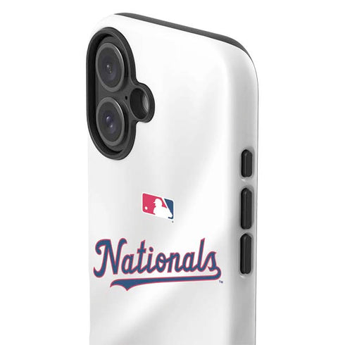 MLB Washington Nationals Home Jersey iPhone 16 Impact Case