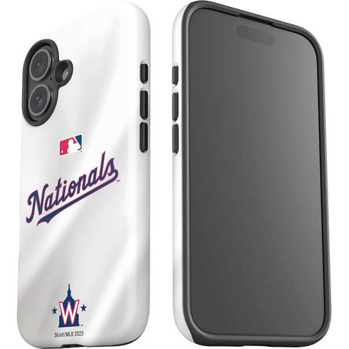 MLB Washington Nationals Home Jersey iPhone 16 Plus Impact Case