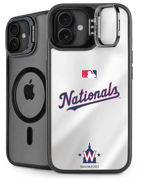 MLB Washington Nationals Home Jersey iPhone 16 Plus Kickstand Case