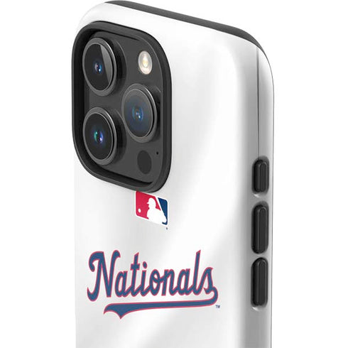 MLB Washington Nationals Home Jersey iPhone 16 Pro Impact Case