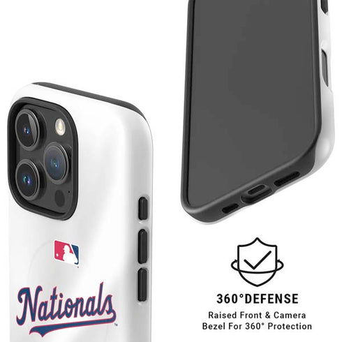 MLB Washington Nationals Home Jersey iPhone 16 Pro Magsafe Impact Case