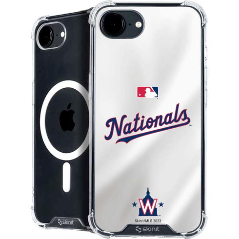 MLB Washington Nationals Home Jersey iPhone 16e MagSafe Case