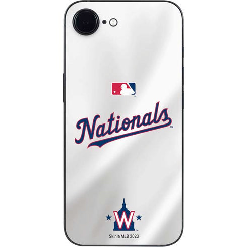 MLB Washington Nationals Home Jersey iPhone 16e Skin