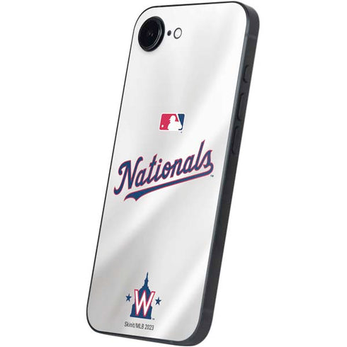 MLB Washington Nationals Home Jersey iPhone 16e Skin