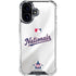 MLB Washington Nationals Home Jersey iPhone 17 Clear Case