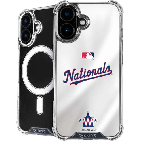 MLB Washington Nationals Home Jersey iPhone 17 MagSafe Case