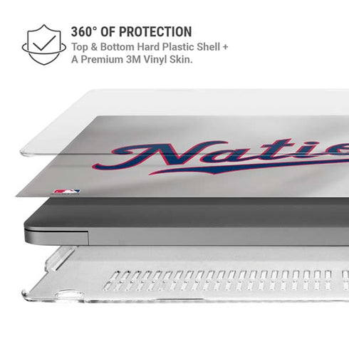 MLB Washington Nationals Home Jersey MacBook Pro 14in (2021-24) Case plus Skin