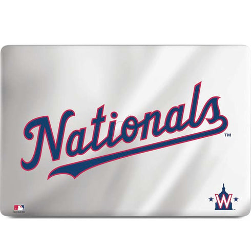 MLB Washington Nationals Home Jersey MacBook Skins
