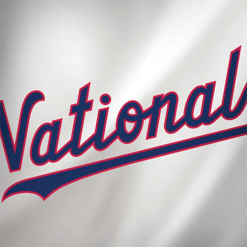 MLB Washington Nationals Home Jersey MacBook Skins
