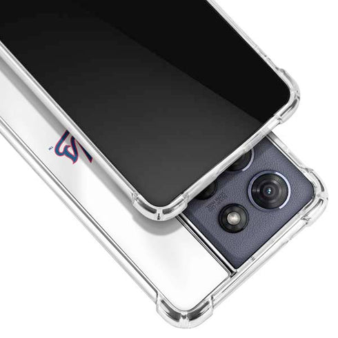 MLB Washington Nationals Home Jersey Moto G 5G (2025) Clear Case