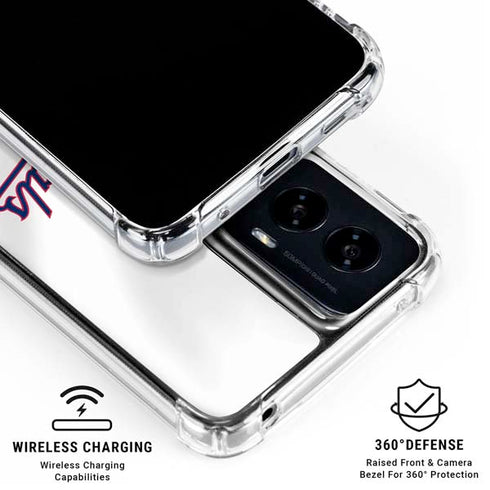 MLB Washington Nationals Home Jersey Moto G Power 5G (2024) Clear Case