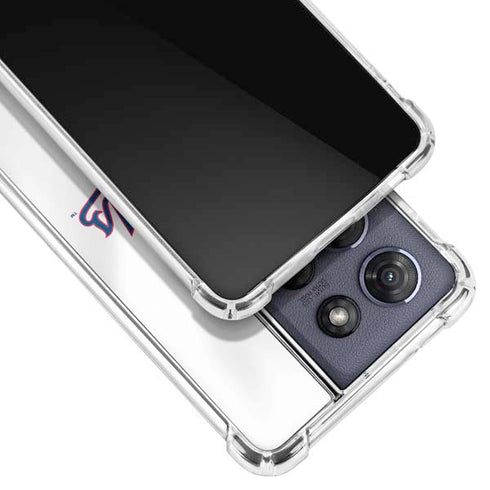 MLB Washington Nationals Home Jersey Moto G Stylus 5G (2025) Clear Case