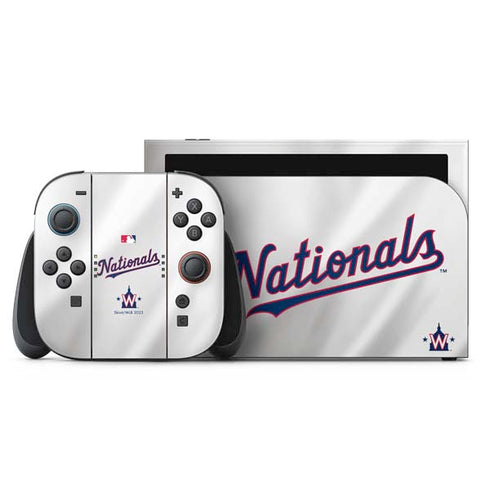 MLB Washington Nationals Home Jersey Nintendo Skins