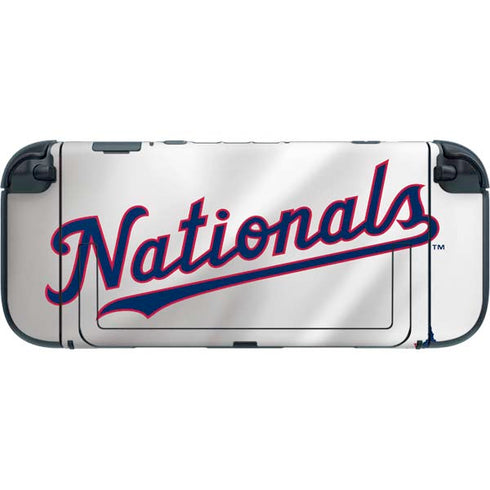 MLB Washington Nationals Home Jersey Nintendo Switch 2 (2025) with Joy-Con Skin