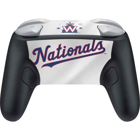 MLB Washington Nationals Home Jersey Nintendo Switch 2 (2025) Pro Controller Skin