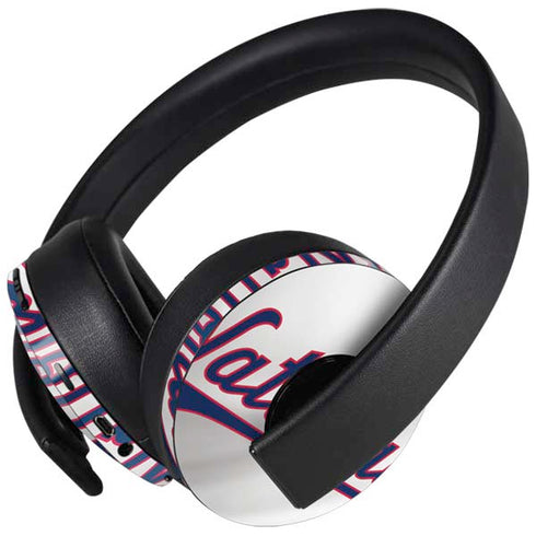 MLB Washington Nationals Home Jersey PlayStation 4 Gold Wireless Headset Skin