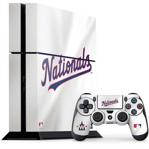 MLB Washington Nationals Home Jersey PlayStation PS4 Skins