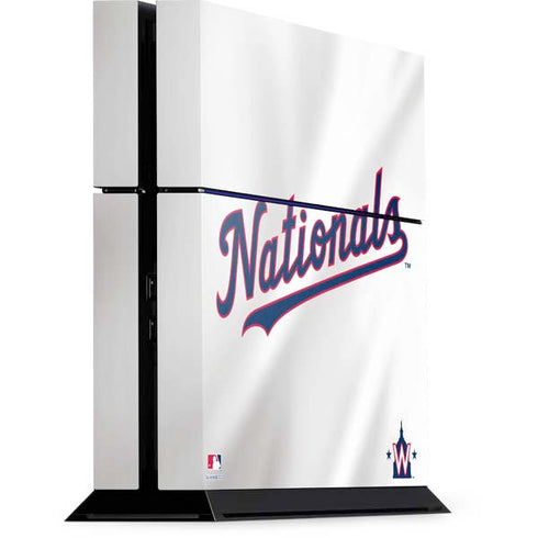 MLB Washington Nationals Home Jersey PlayStation PS4 Skins