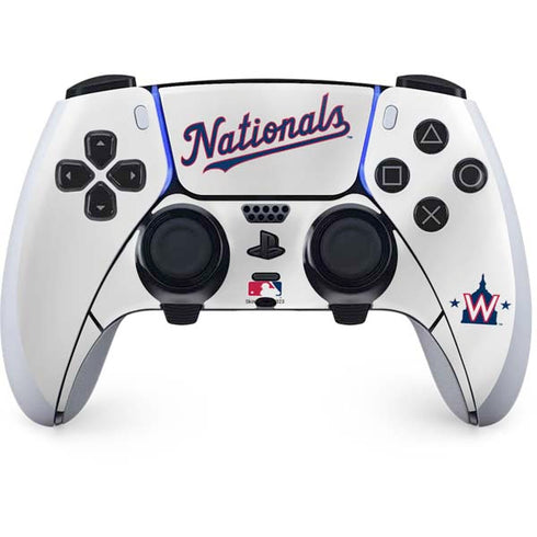 MLB Washington Nationals Home Jersey PS5 DualSense Edge Pro Controller Skin