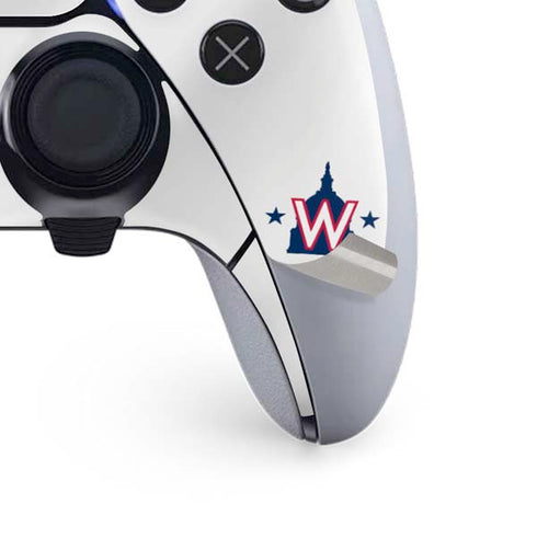 MLB Washington Nationals Home Jersey PS5 DualSense Edge Pro Controller Skin