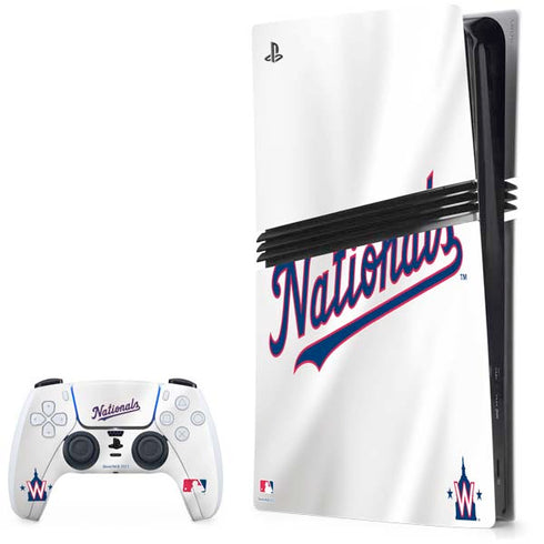 MLB Washington Nationals Home Jersey PS5 Pro Bundle Skin