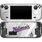 MLB Washington Nationals Home Jersey Steam Deck Handheld Gaming Computer Skin