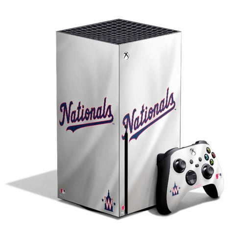 MLB Washington Nationals Home Jersey Xbox Series X Skins