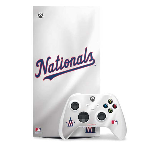 MLB Washington Nationals Home Jersey Xbox Series X Skins