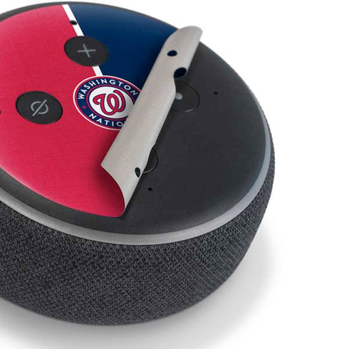 MLB Washington Nationals Split Amazon Echo Dot Skin
