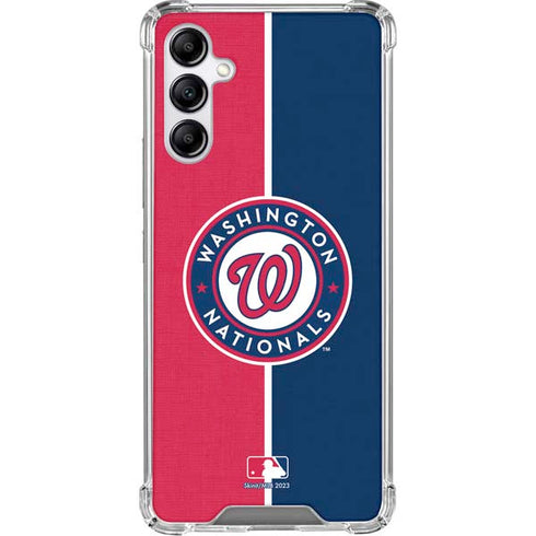 MLB Washington Nationals Split Gabb Phone 4 Clear Case