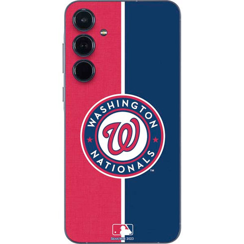 MLB Washington Nationals Split Galaxy A35 5G Skin