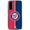 MLB Washington Nationals Split Galaxy A36 5G Clear Case