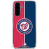 MLB Washington Nationals Split Galaxy A36 5G Clear Case