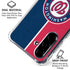 MLB Washington Nationals Split Galaxy A36 5G Clear Case