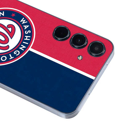 MLB Washington Nationals Split Galaxy A55 5G Skin