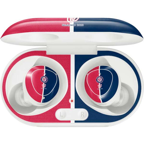MLB Washington Nationals Split Galaxy Buds Plus Skin