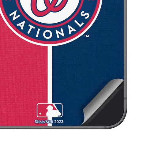 MLB Washington Nationals Split Galaxy S25 Plus Skin