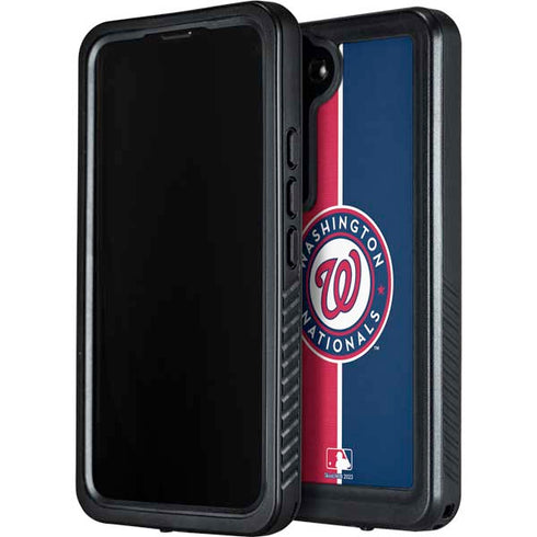 MLB Washington Nationals Split Galaxy S24 Plus Waterproof Case