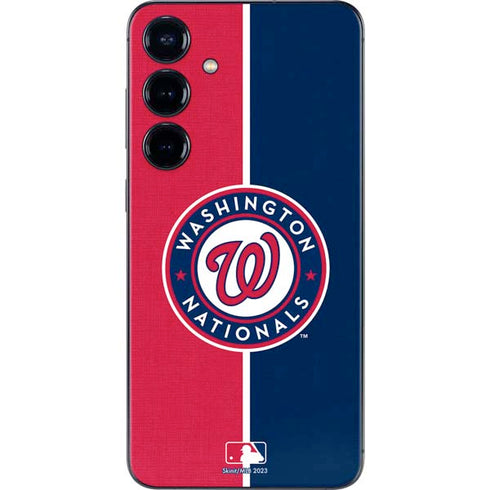 MLB Washington Nationals Split Galaxy S25 Skin