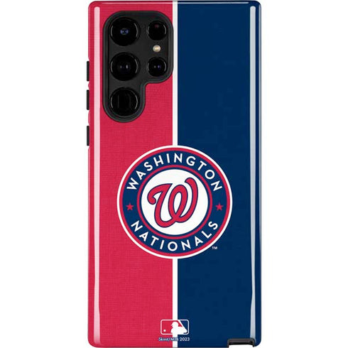 MLB Washington Nationals Split Galaxy S25 Ultra Impact Case
