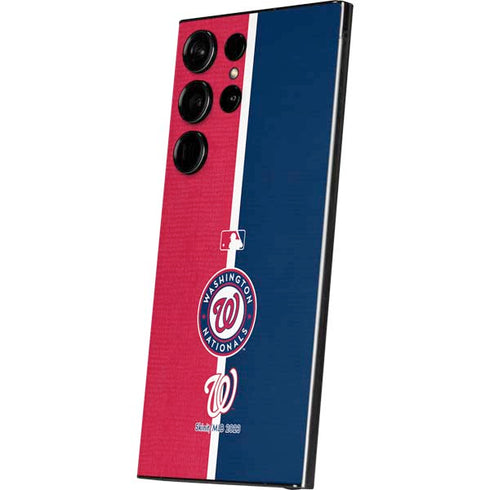 MLB Washington Nationals Split Galaxy S24 Ultra Skin