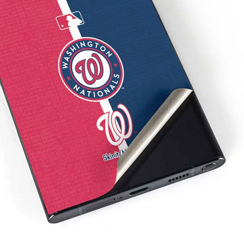 MLB Washington Nationals Split Galaxy S25 Ultra Skin