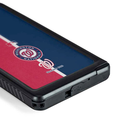 MLB Washington Nationals Split Galaxy S24 Ultra Waterproof Case