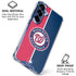 MLB Washington Nationals Split Galaxy S25 FE Clear Case
