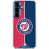 MLB Washington Nationals Split Galaxy S25 Plus Clear Case