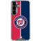 MLB Washington Nationals Split Galaxy S26 Clear Case