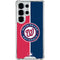 MLB Washington Nationals Split Galaxy S26 Ultra Clear Case